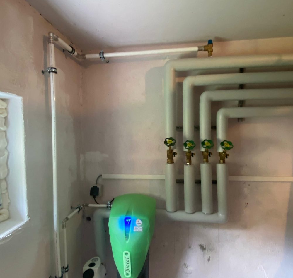 Einbau eines Kalkschutzgeräts in Obertrubach
