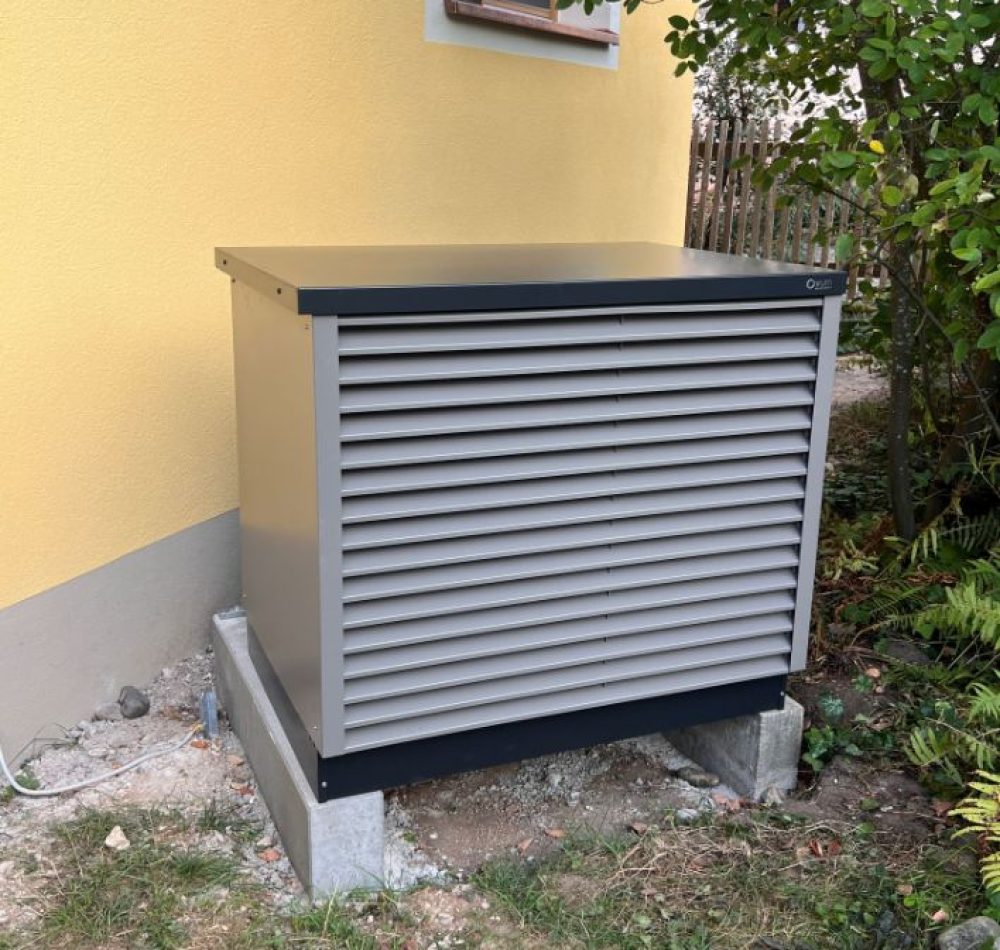Heizungstausch einer Gasheizung gegen eine Luft-:Wasserwärmepumpe in Neunkirchen am Brand 1